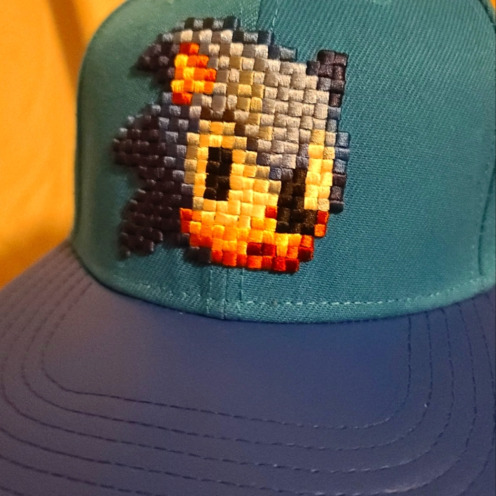 Five brand new hats.